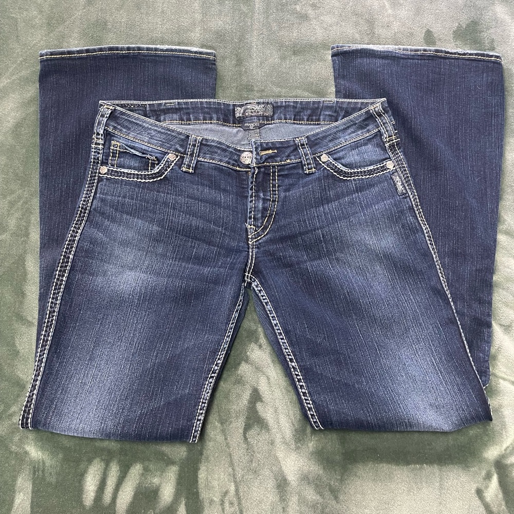 Silver Frances bootcut sz 34/33